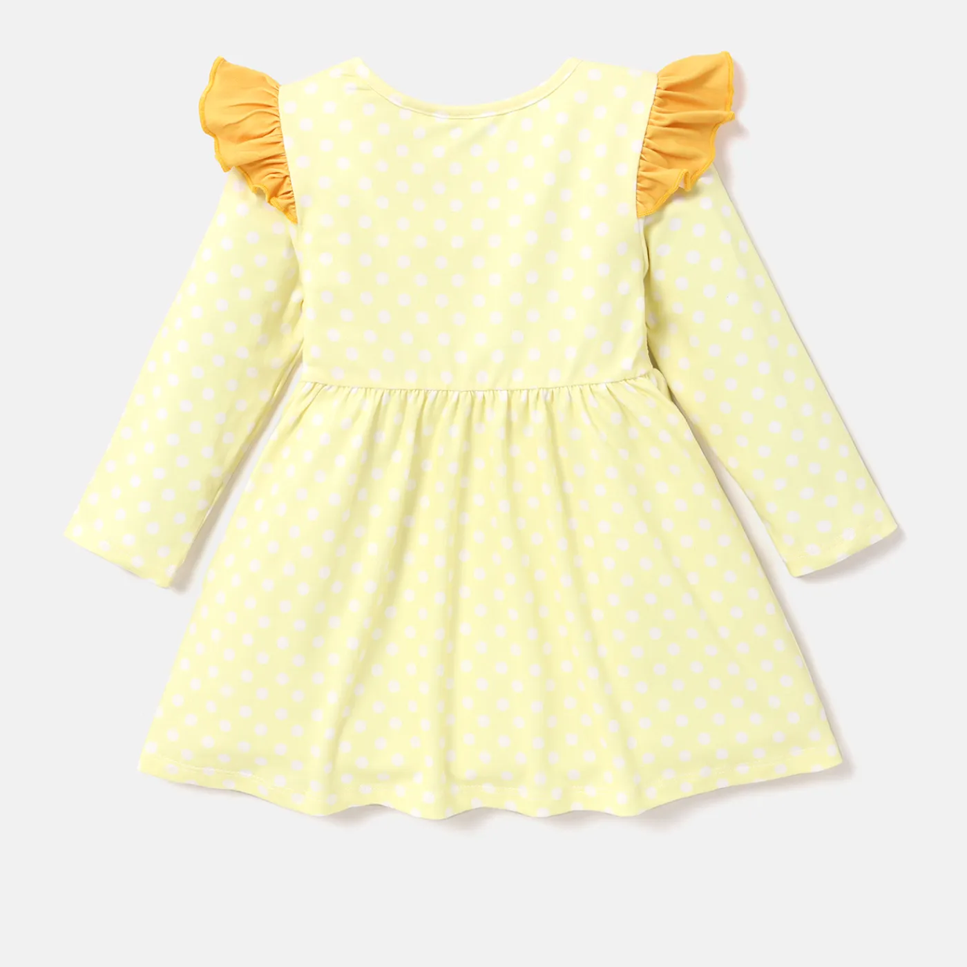 Disney Winnie the Pooh Bebé Mangas franzidas Infantil Manga comprida Vestidos  image 3