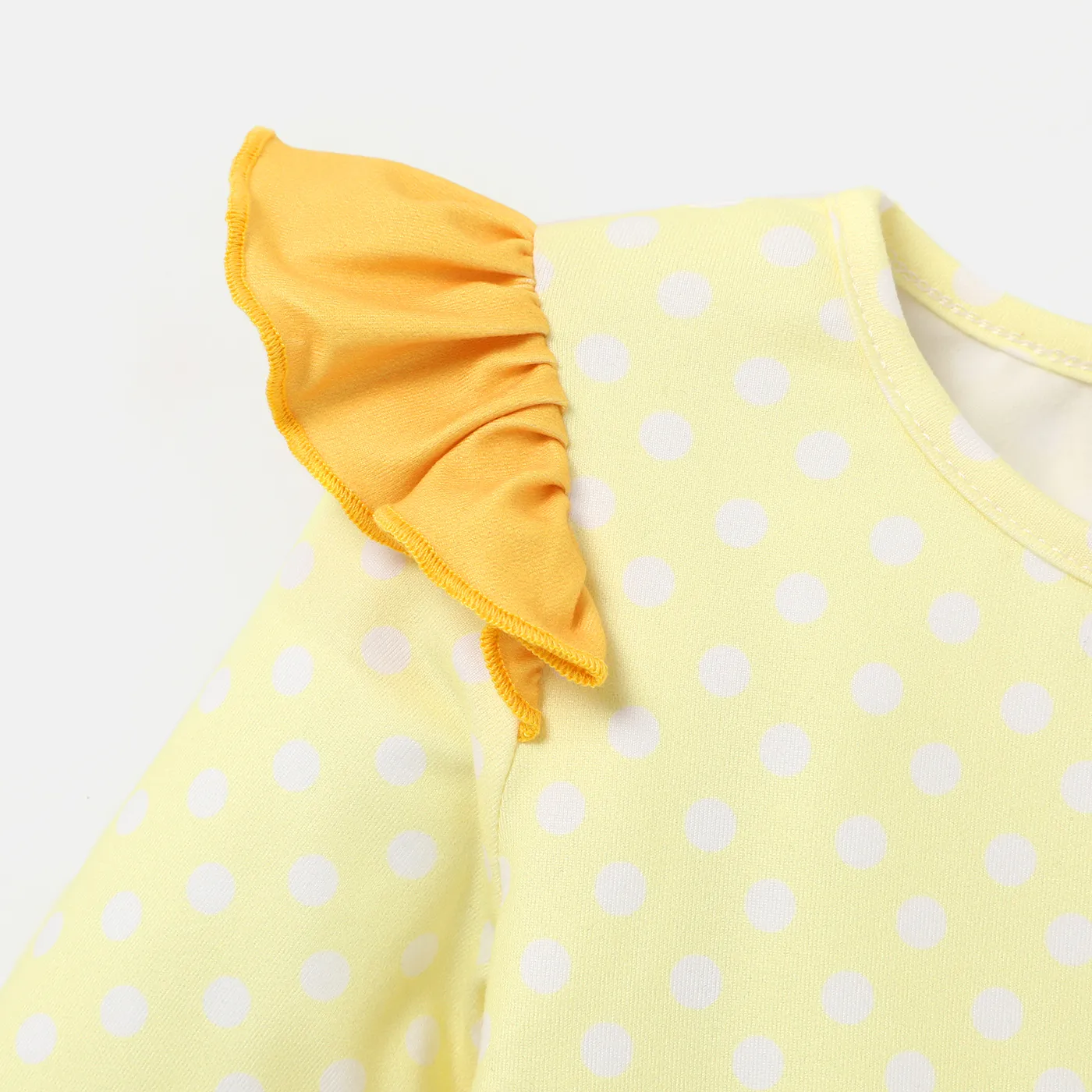 Disney Winnie the Pooh Bebé Mangas franzidas Infantil Manga comprida Vestidos  image 5