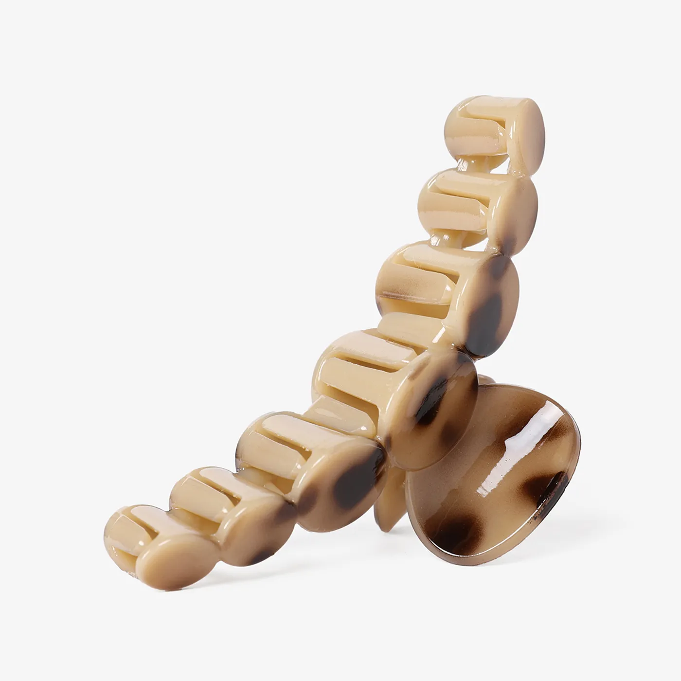 Kids/toddler Classic Vintage Tortoiseshell Kids' Grab Clips Brown image 2