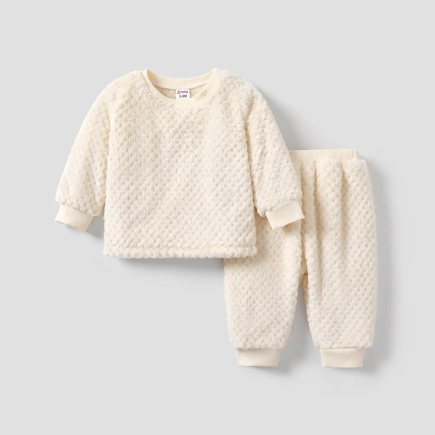 2pcs Baby Boy Casual Holiday Style Long Sleeves Set   big image 1