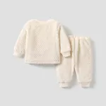 2pcs Baby Boy Casual Holiday Style Long Sleeves Set   image 2