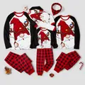 Christmas Family Matching Santas Print Pajamas Sets (Flame Resistant)   image 2