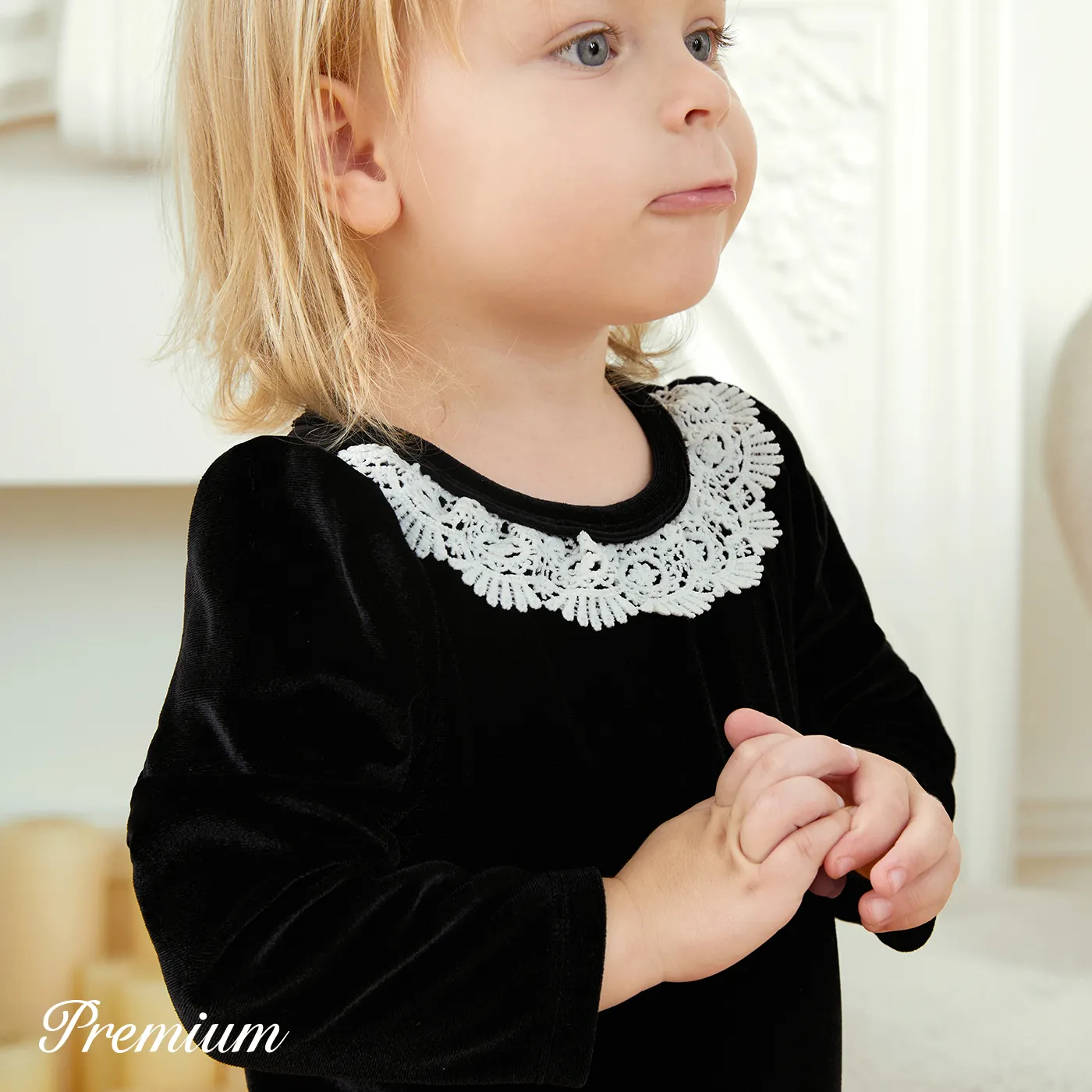 Baby Girl Elegant Trendy Set/Jumpsuit Black image 4