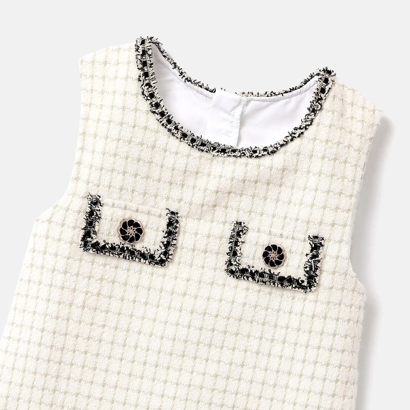 Toddler/Kid Girl Elegant Trendy Fairy Dress White image 4