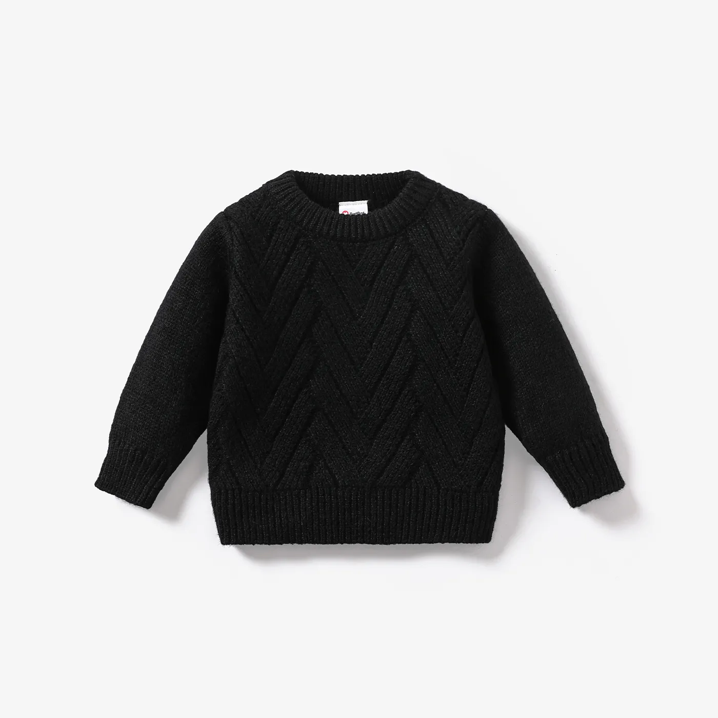Baby/Toddler Boy/Girl Textured Sweater  Black