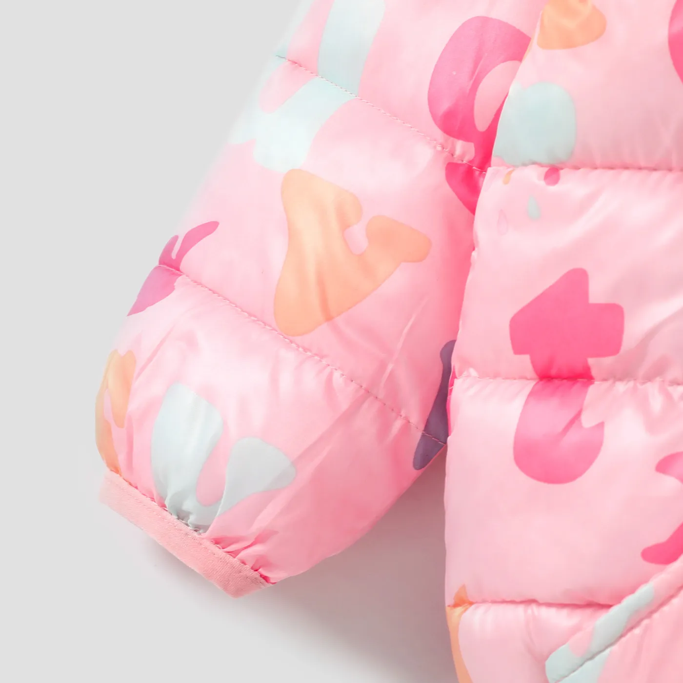 Baby/Kid Girl Childlike 3D Ear Design Hooded Winter Coat   image 4