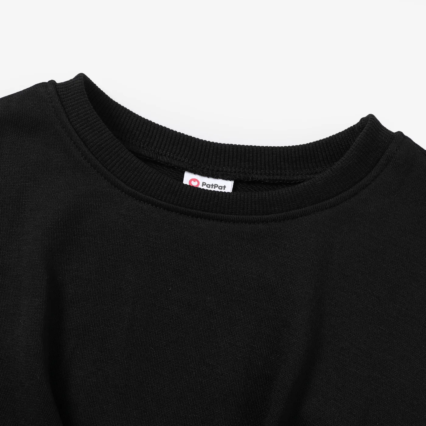 Kid Girl Avant-garde Twist Knot Detail Sweatshirt  image 2