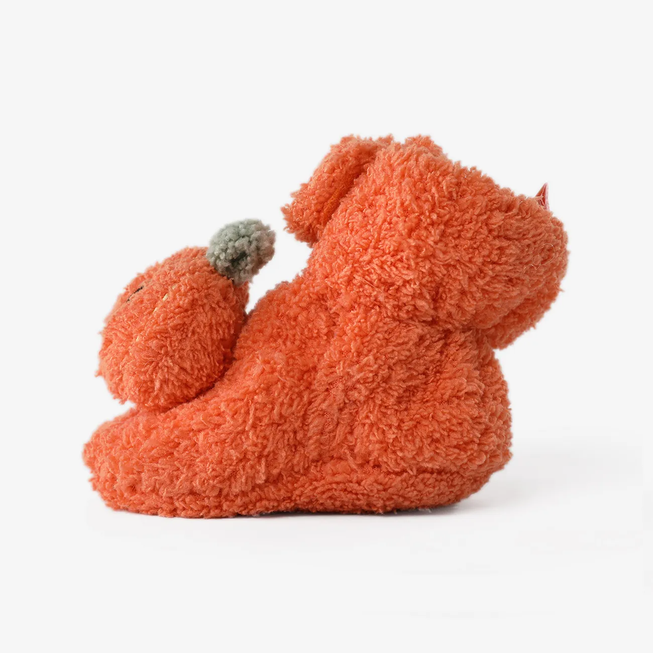 هالوين الطفل طفولي اليقطين ديكور أحذية Prewalker البرتقالي big image 1