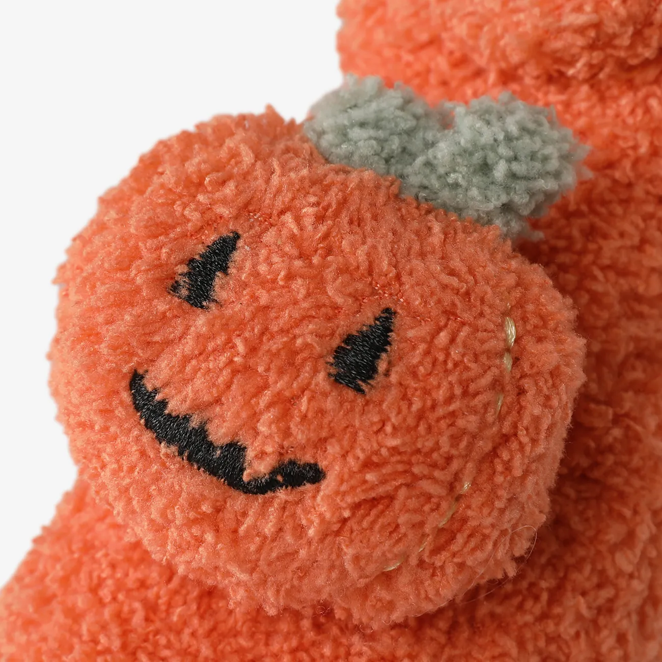 Bébé Unisexe Halloween Enfantin Motif Halloween Chaussures d'avant marche Orange big image 1