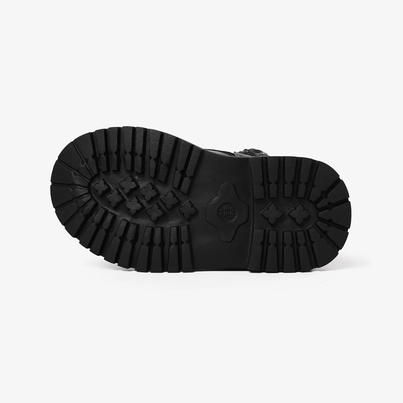 Criança Criança Menina Infantil Cor sólida Botas Preto image 5