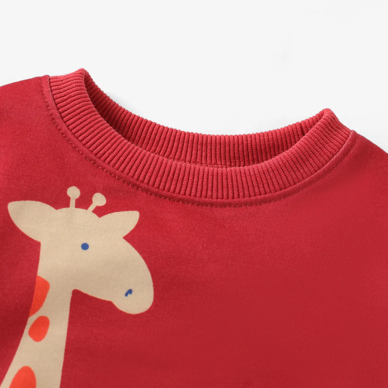 Baby Jungen Tiere Kindlich Langärmelig Sweatshirts rot big image 1