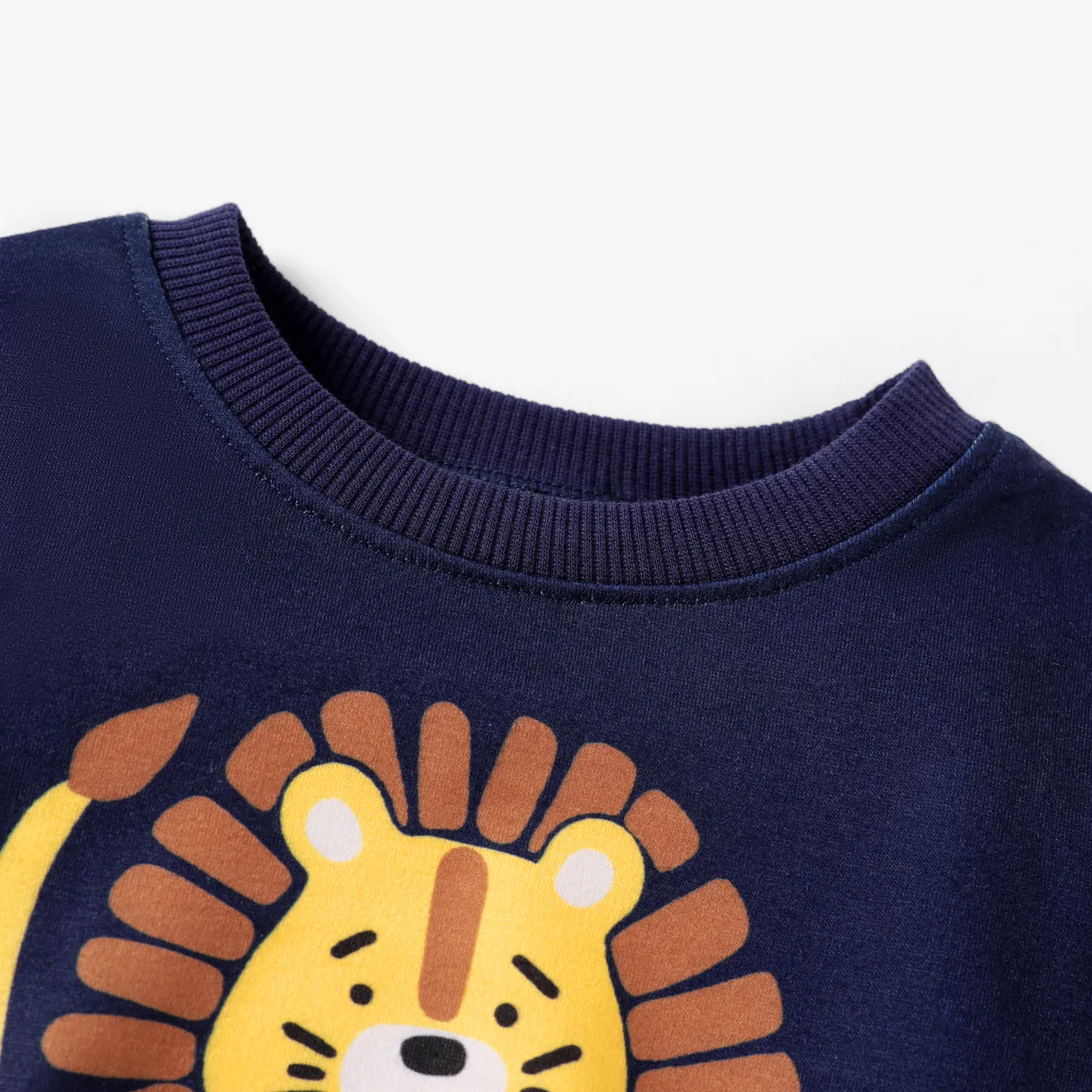  Baby Boy Animal Pattern Hoodie/Top Deep Blue image 3
