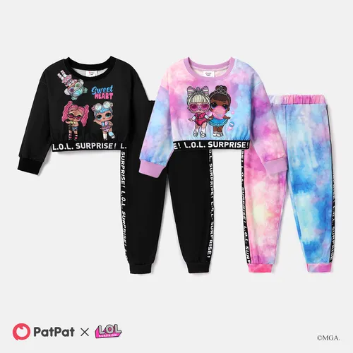 L.O.L. SURPRISE! Toddler Girl Graphic Print Long-sleeve Top or Tie-dye Pants