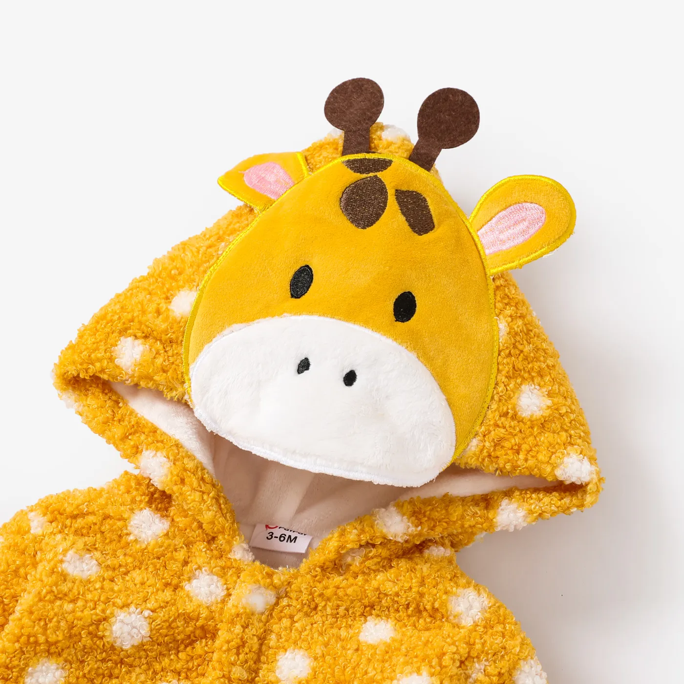 Baby Girl/Boy Hyper-Tactile 3D Giraffe Jumpsuit   image 3