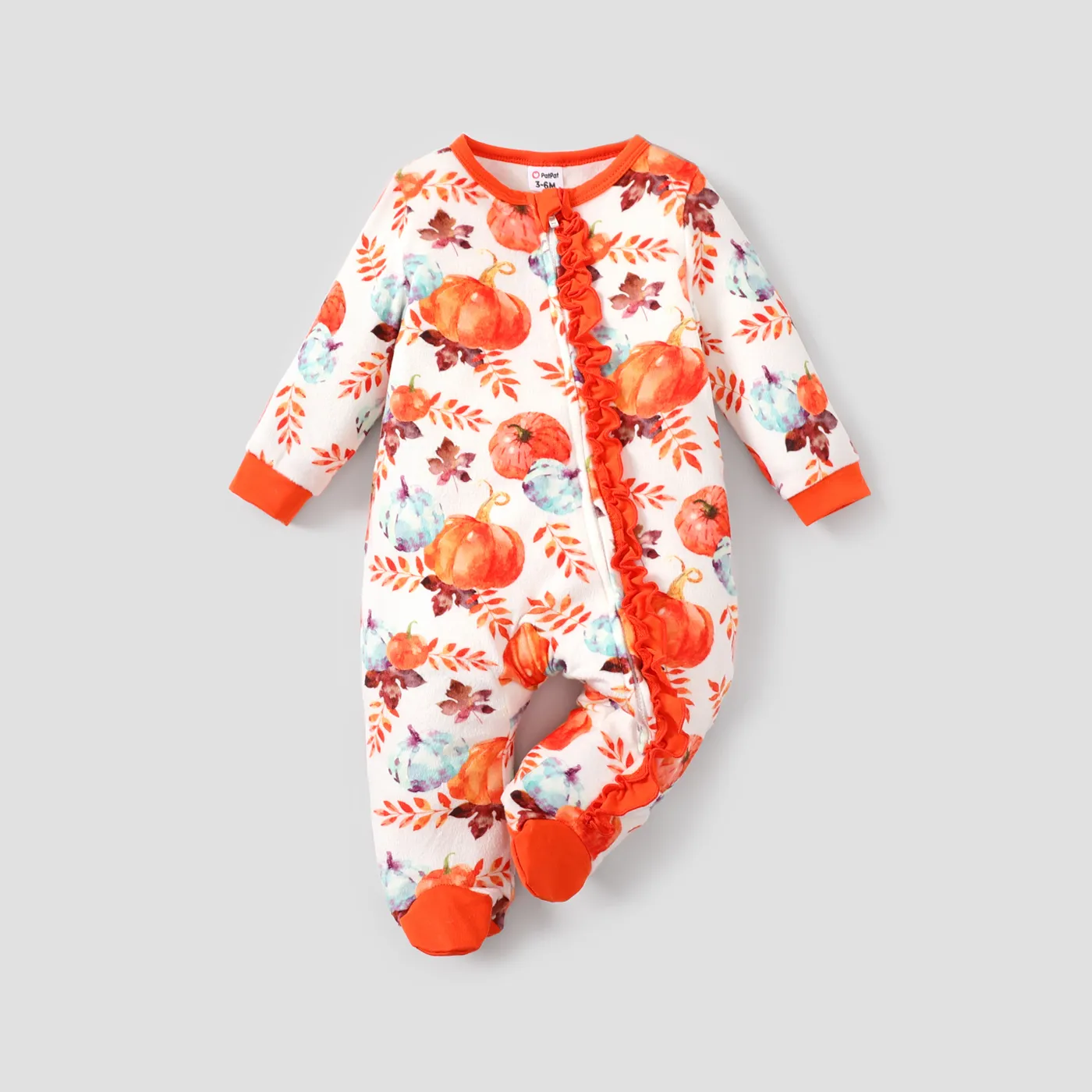 Baby Girl Halloween Pretty Long Sleeve Jumpsuit 