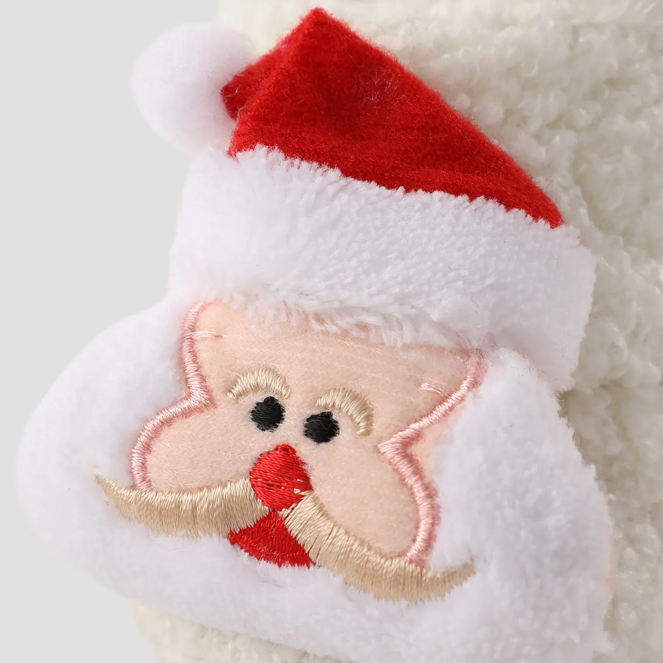  Christmas Baby & Toddler Festival Theme Decor Prewalker Shoes White big image 1