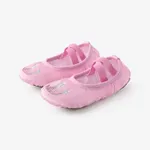 Toddler & Kid Butterfly/Crown Embroidery Ballet Dance Shoes  image 3