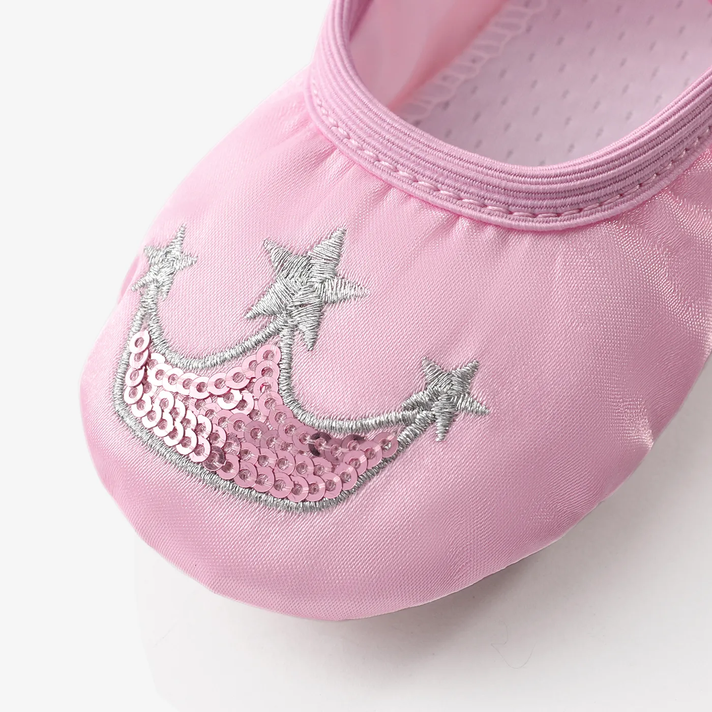 Toddler & Kid Butterfly/Crown Embroidery Ballet Dance Shoes  image 5