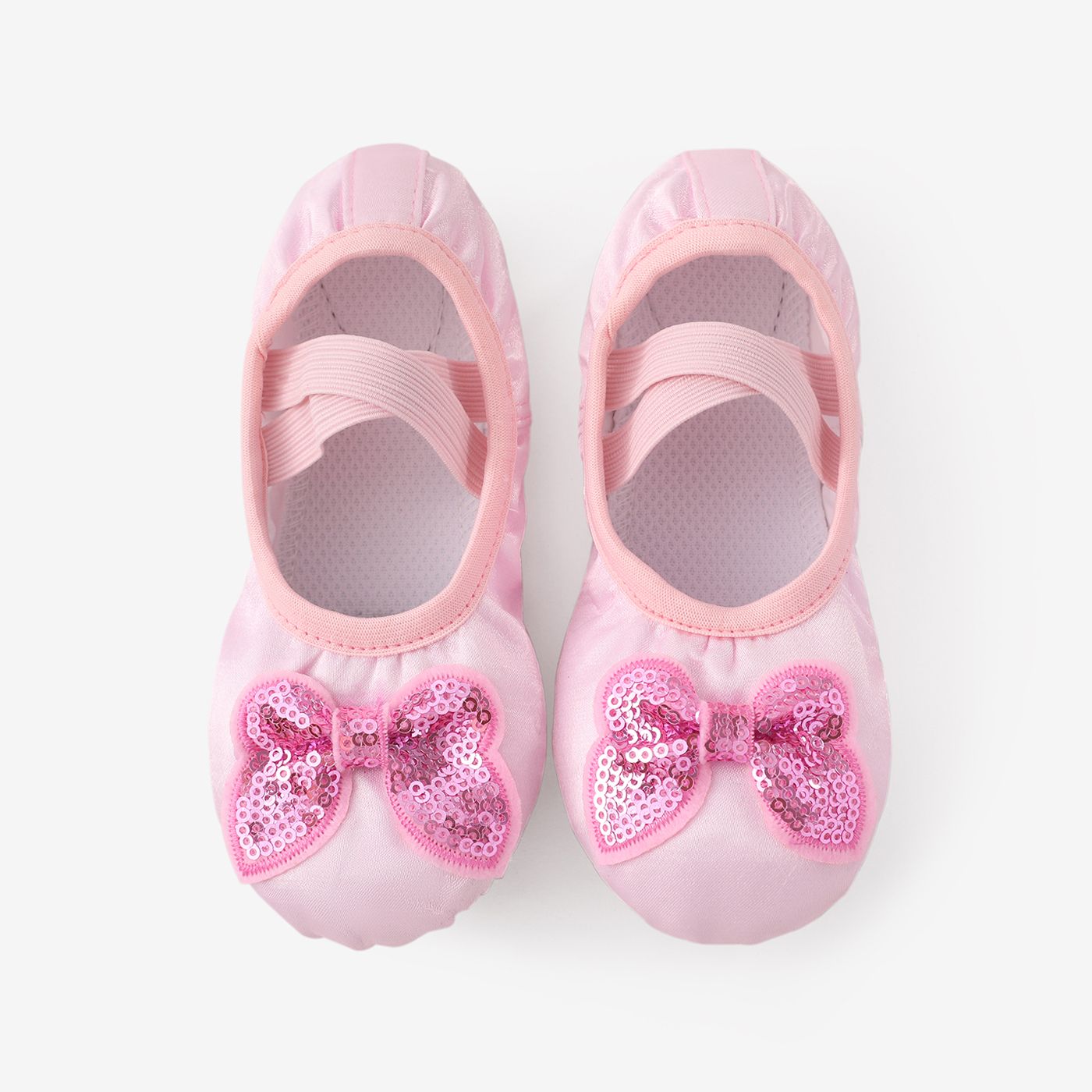 

Toddler & Kid Butterfly/Crown Embroidery Ballet Dance Shoes