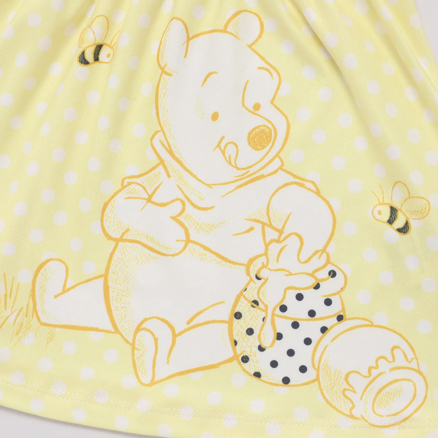 Disney Winnie the Pooh Bebé Mangas franzidas Infantil Manga comprida Vestidos  image 4