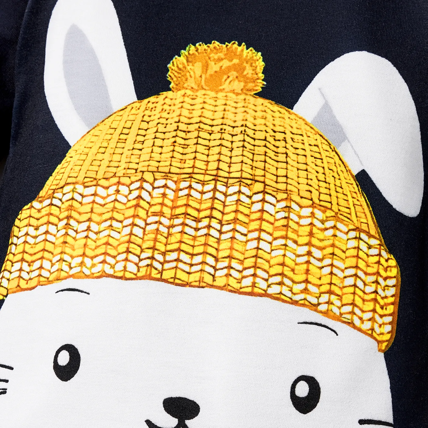 Baby Boy Adorable Rabbit Animal Pattern Long Sleeve Jumpsuit  image 3