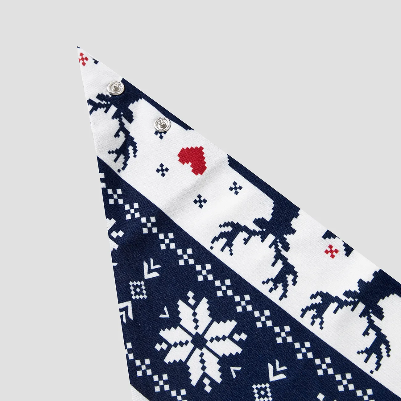 Weihnachten Familien-Looks Langärmelig Familien-Outfits Pyjamas (Flame Resistant) tiefblau big image 1