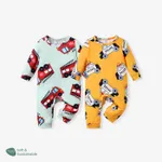 Baby Boy/Girl Medium Thickness Basic Long Sleeve Jumpsuit   image 2
