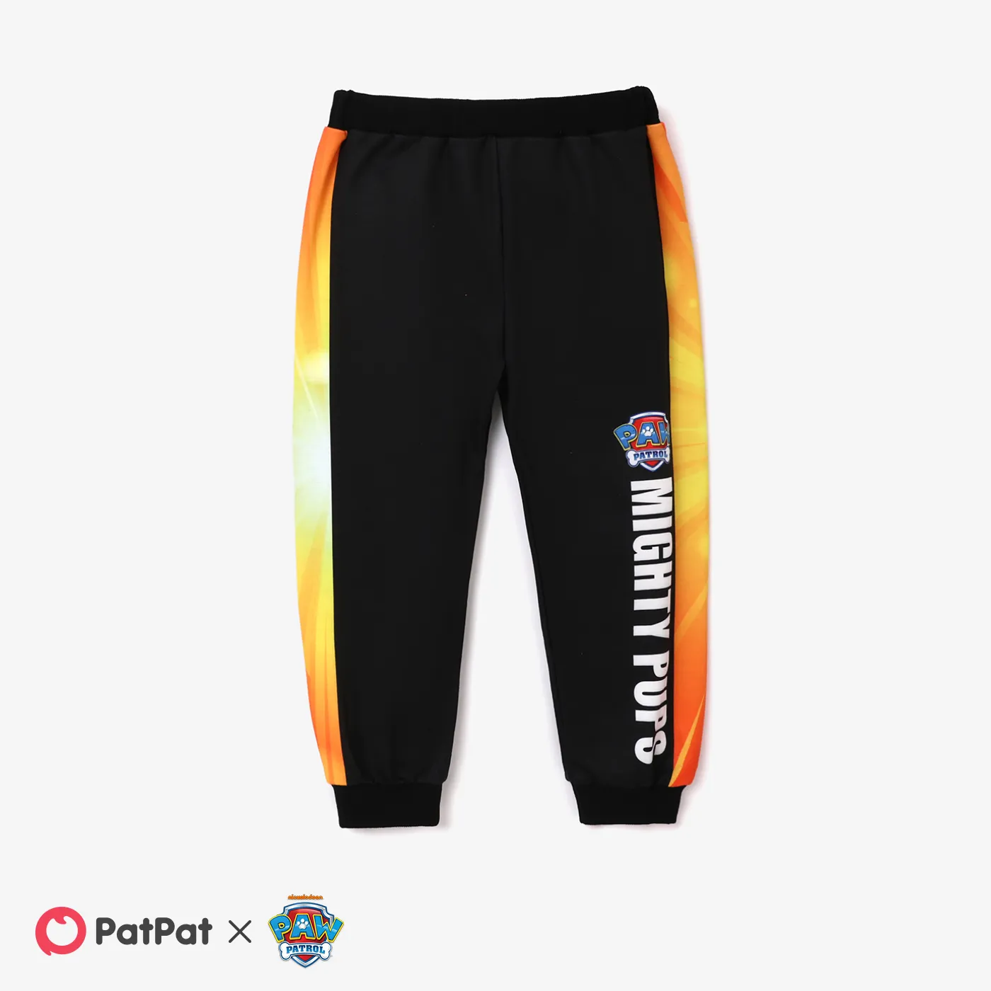 Paw Patrol Toddler Boy Character Print Round Neck Sweatshirt or Pants Black