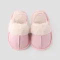 Baby & Toddler Solid Color Fleece Slippers Prewalker Shoes  image 2