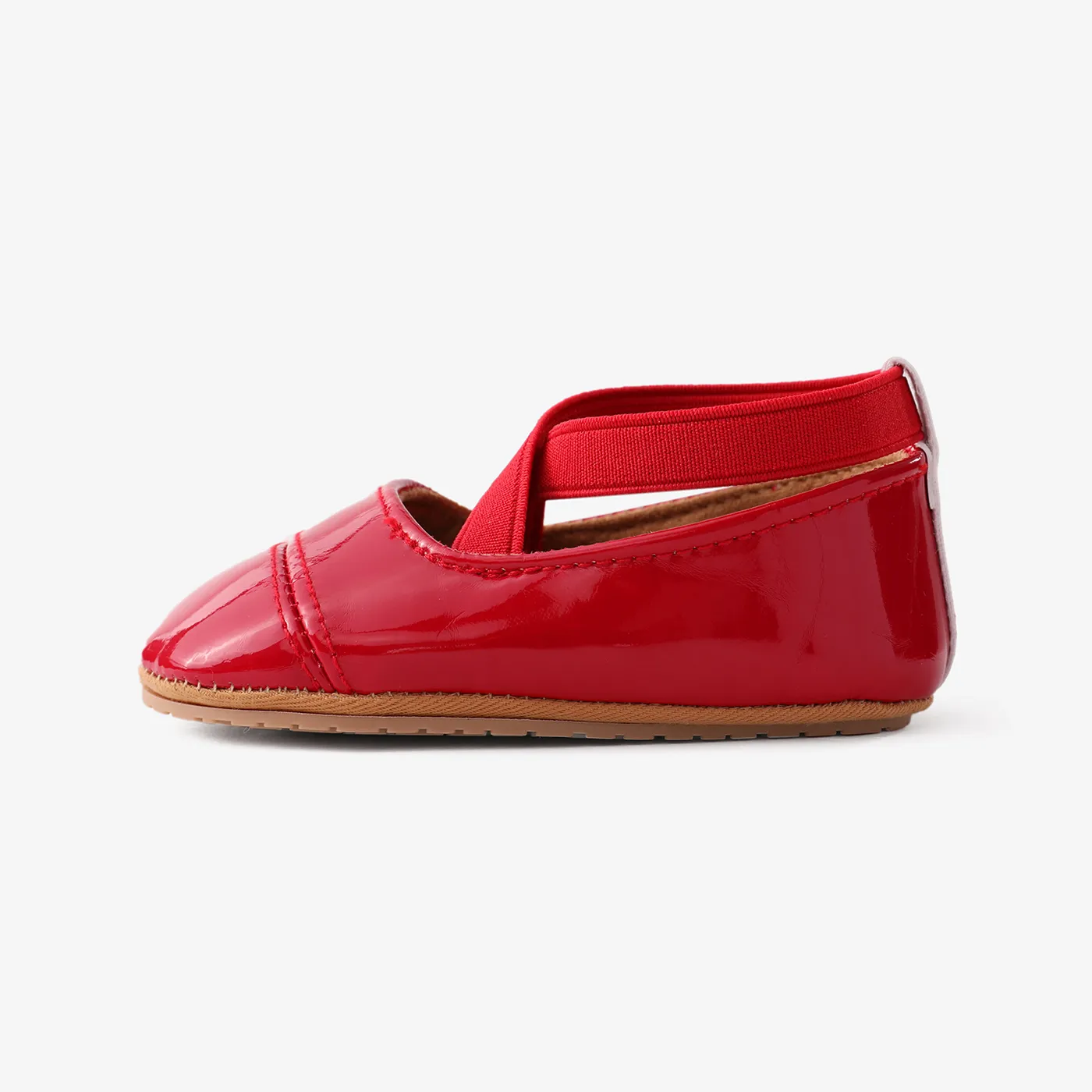Christmas Baby & Toddler Sweet Cross Strap Prewalker Shoes  image 4