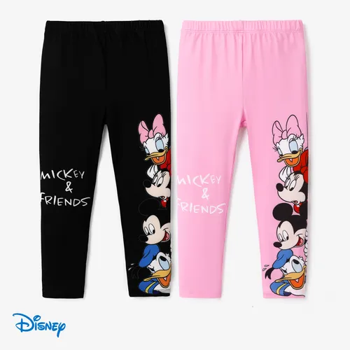 Disney Mickey and Friends Toddler Girl Character Print Leggings
