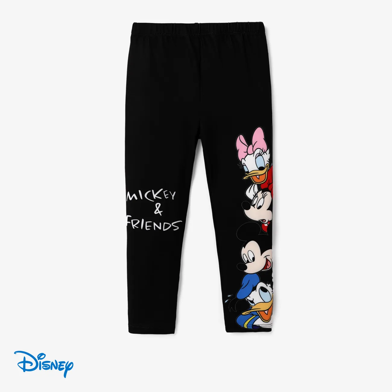 Disney Mickey and Friends Toddler Girl Character Print Leggings big image 1