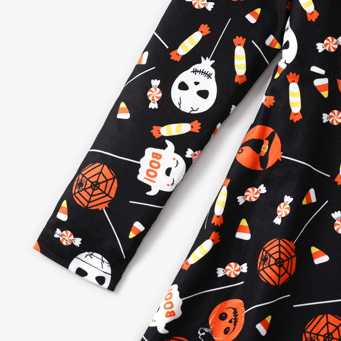  Kid Girl Casual Halloween Dress Black image 4