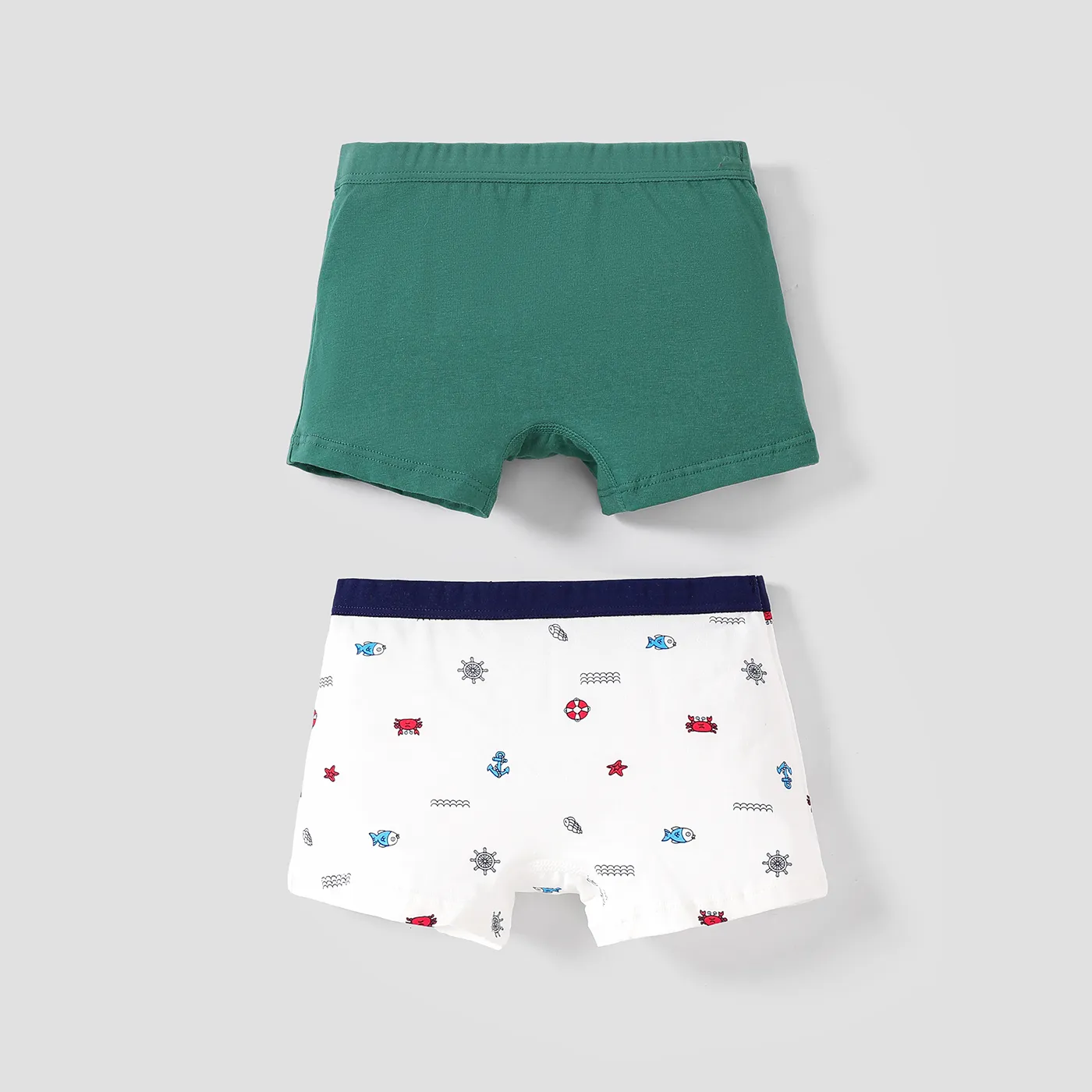 2pcs Boy Casual Cotton Panties Set  image 2