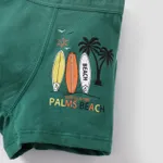 2pcs Boy Casual Cotton Panties Set Dark Green image 4