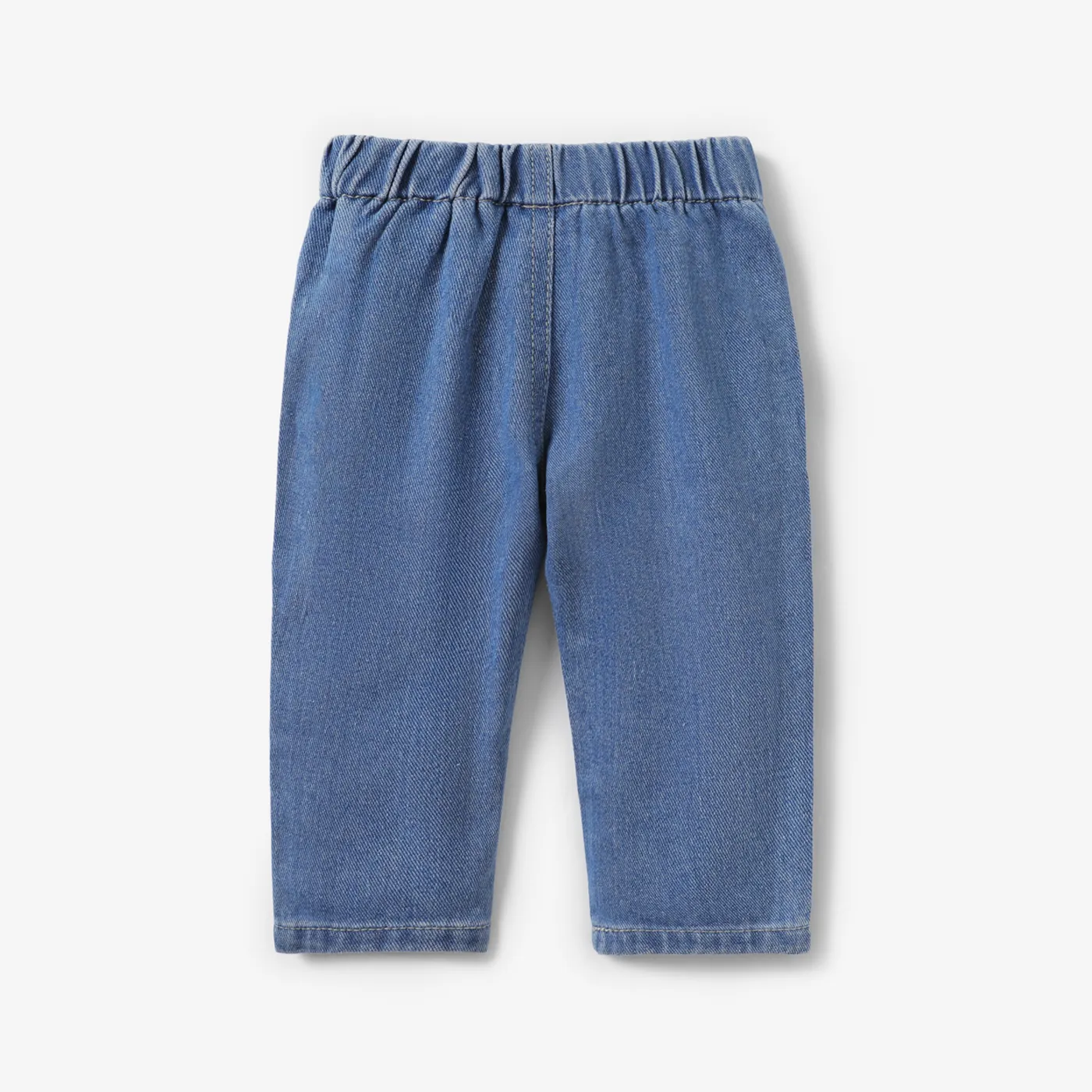 Baby Girl Sweet Rainbow Print Denim Jeans  image 5