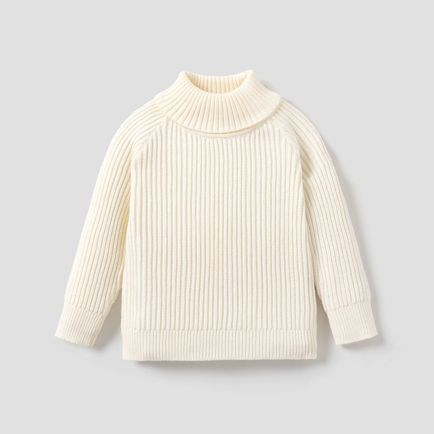 Toddler Girl/Toddler Boy Basic Solid Color Knit Sweater