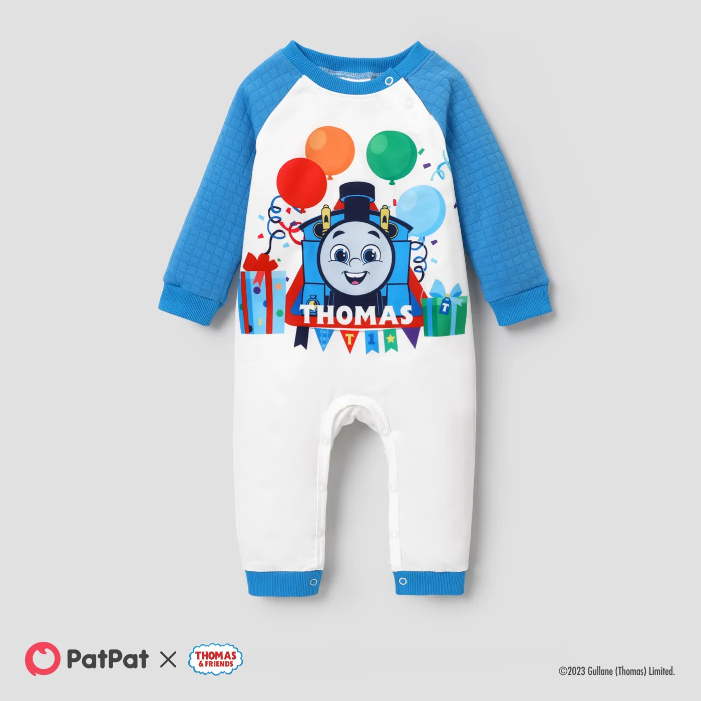 Thomas & Friends Digital Print Raglan sleeve Jumpsuit 
