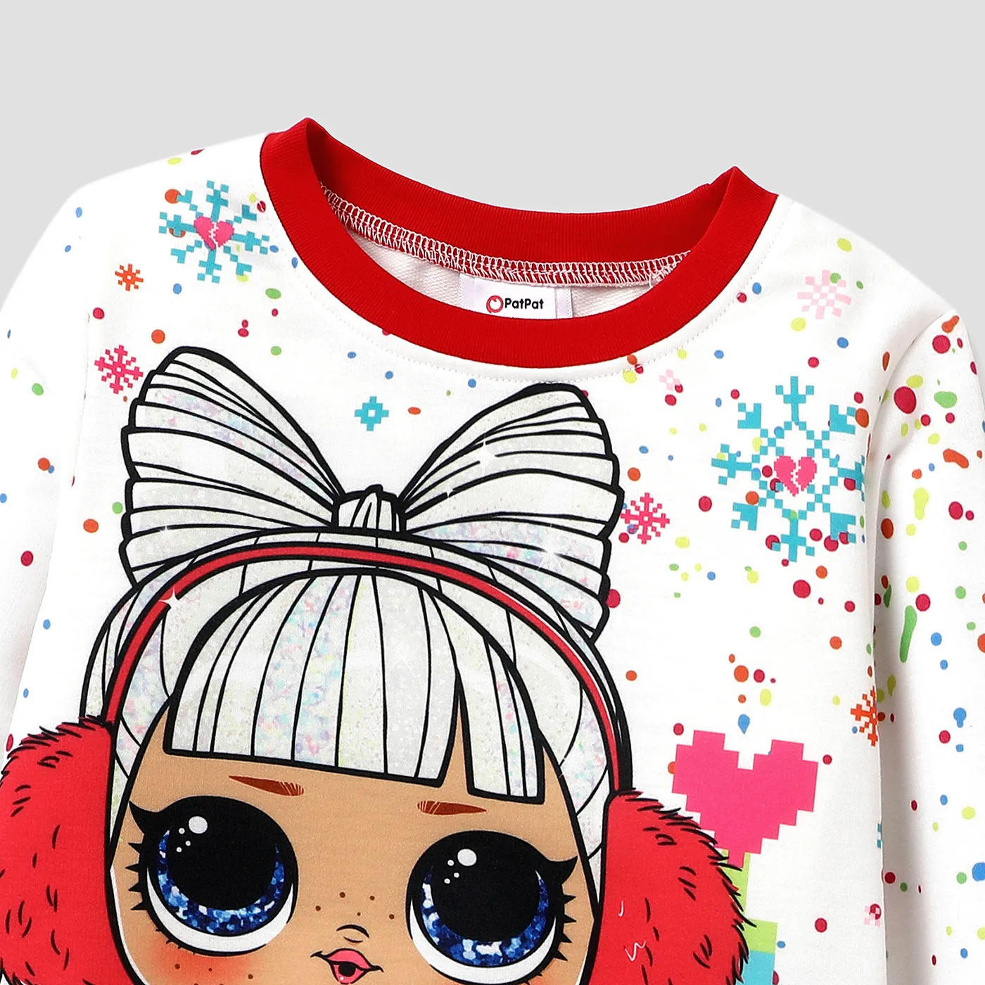 L.O.L. SURPRISE! Christmas Toddler/Kid Girl Character Print Long-sleeve Set   image 3