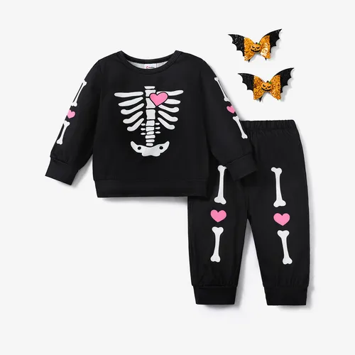 2pcs Baby Girl/Boy Halloween  Pajama