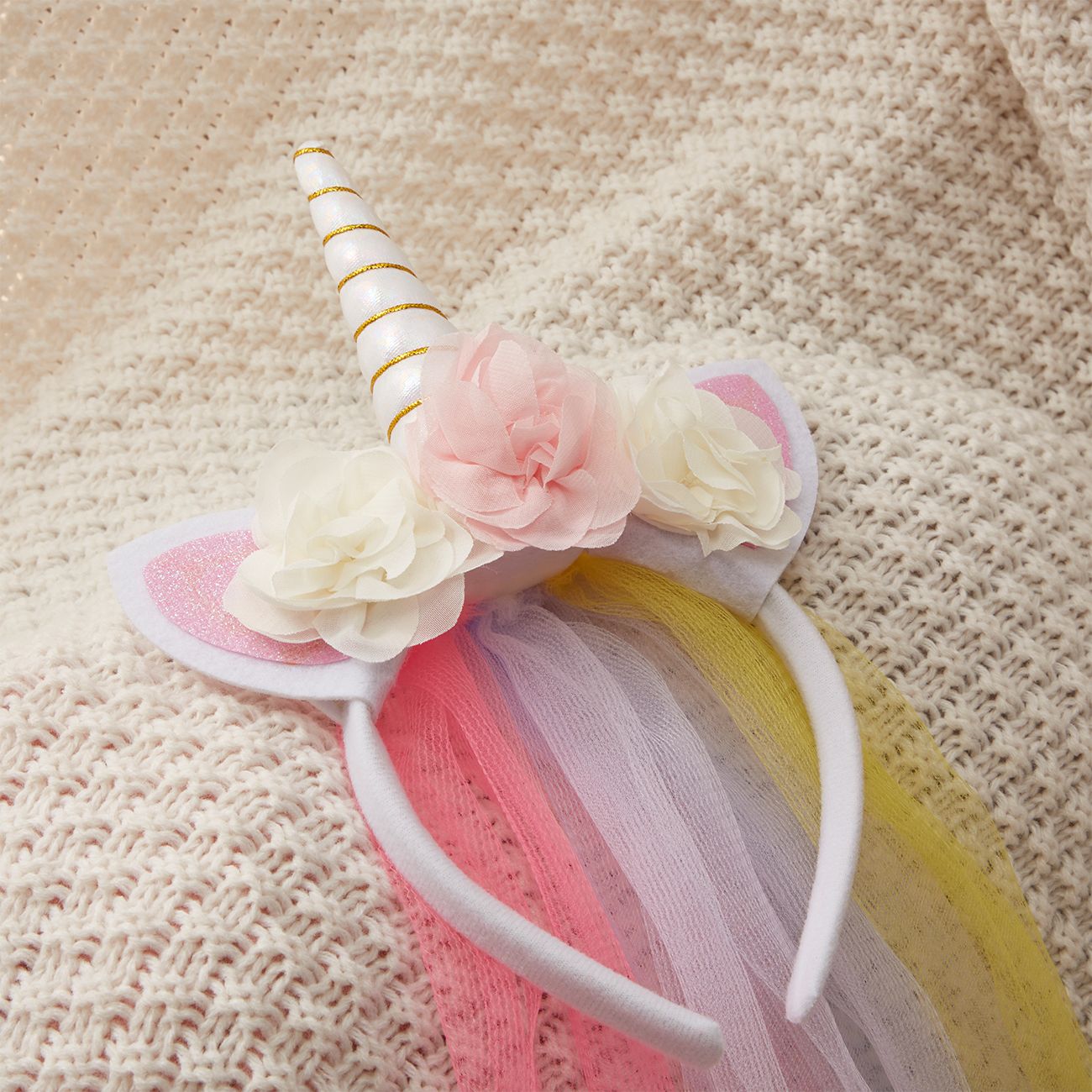 

Kids/toddler Sweet unicorn headband veil for Girl