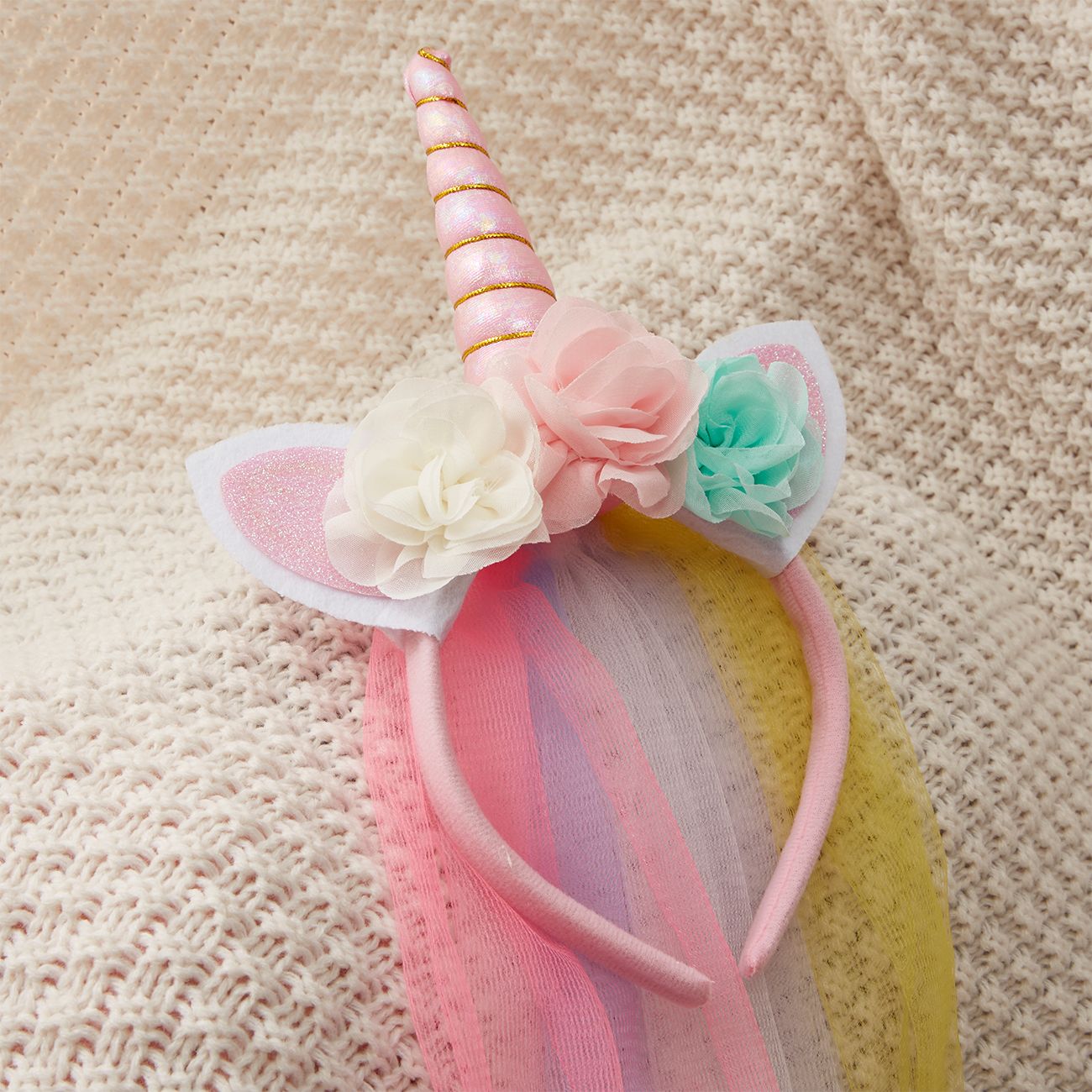 

Kids/toddler Sweet unicorn headband veil for Girl