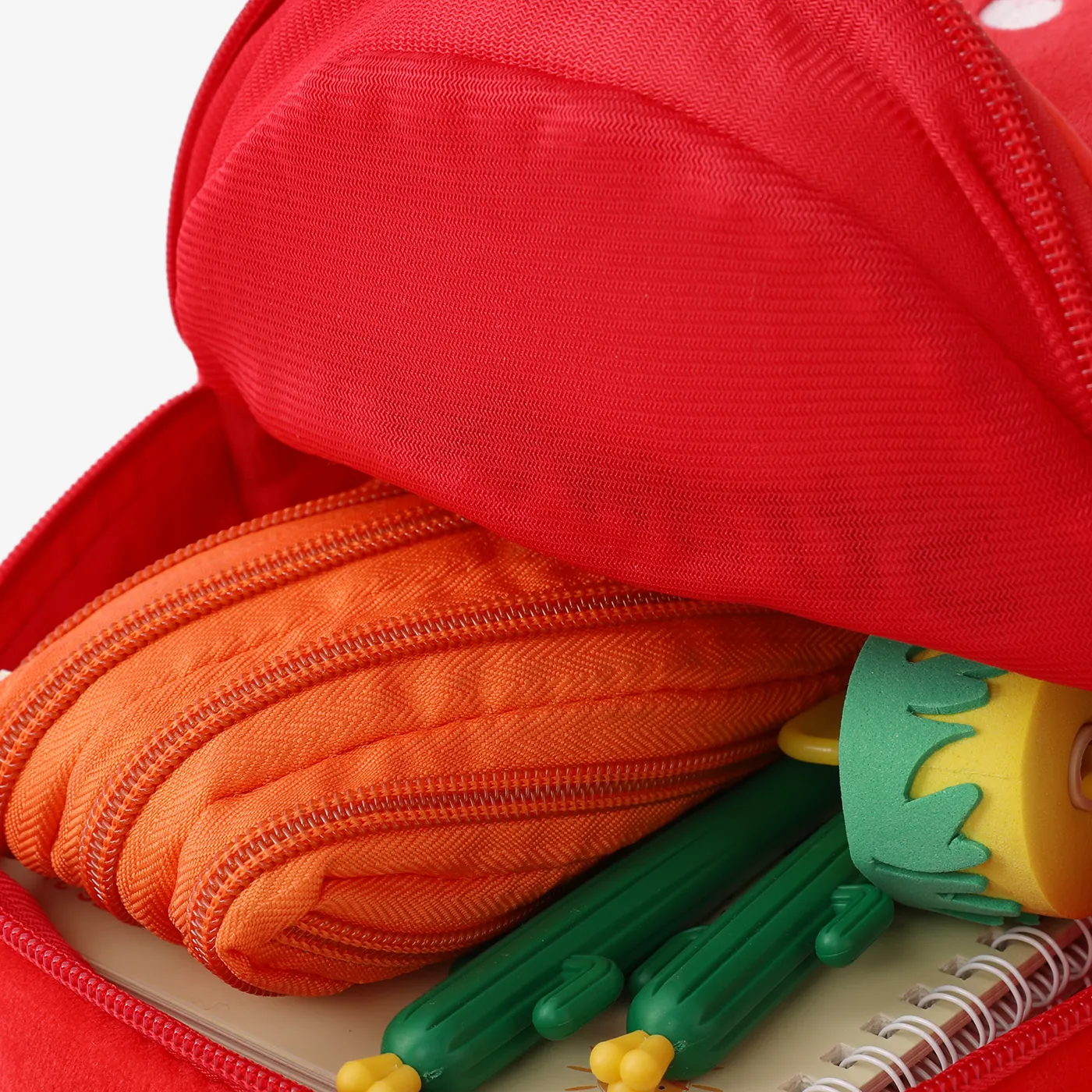 Toddler/baby Cute strawberry model children's bag Red image 5