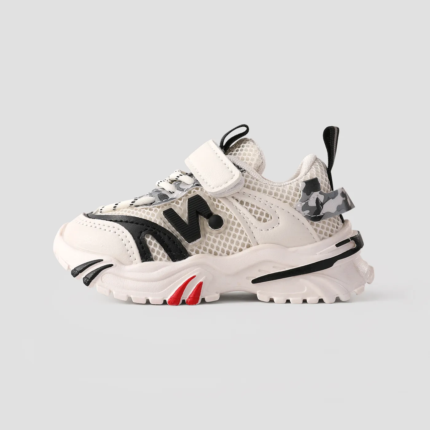 Toddler & Kids Mesh Breathable Velcro Sports Shoes
