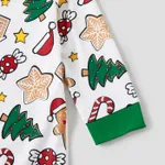Christmas Family Matching Cute Cartoon Print Pajamas Sets (Flame Resistant)   image 5