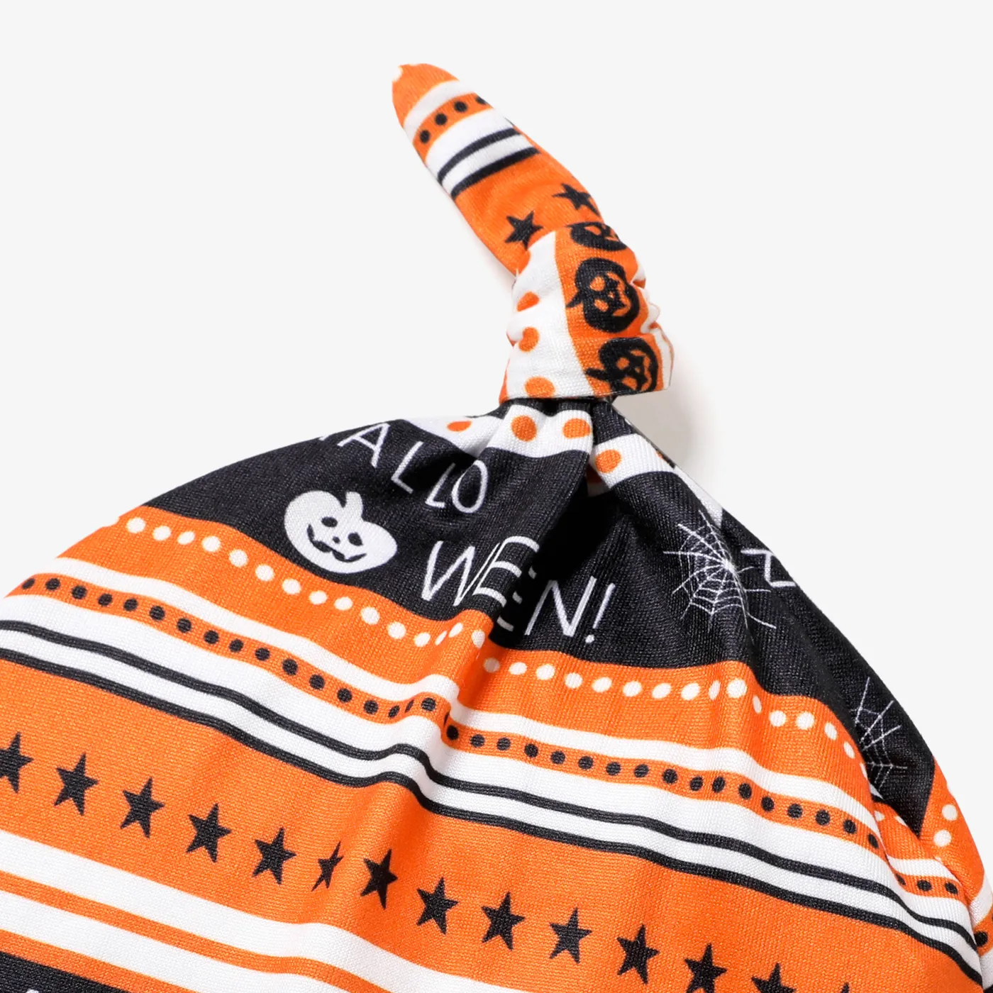  3pcs Medium Thickness Long Sleeve Halloween Childlike Style Baby Boy Cotton Set Black image 3