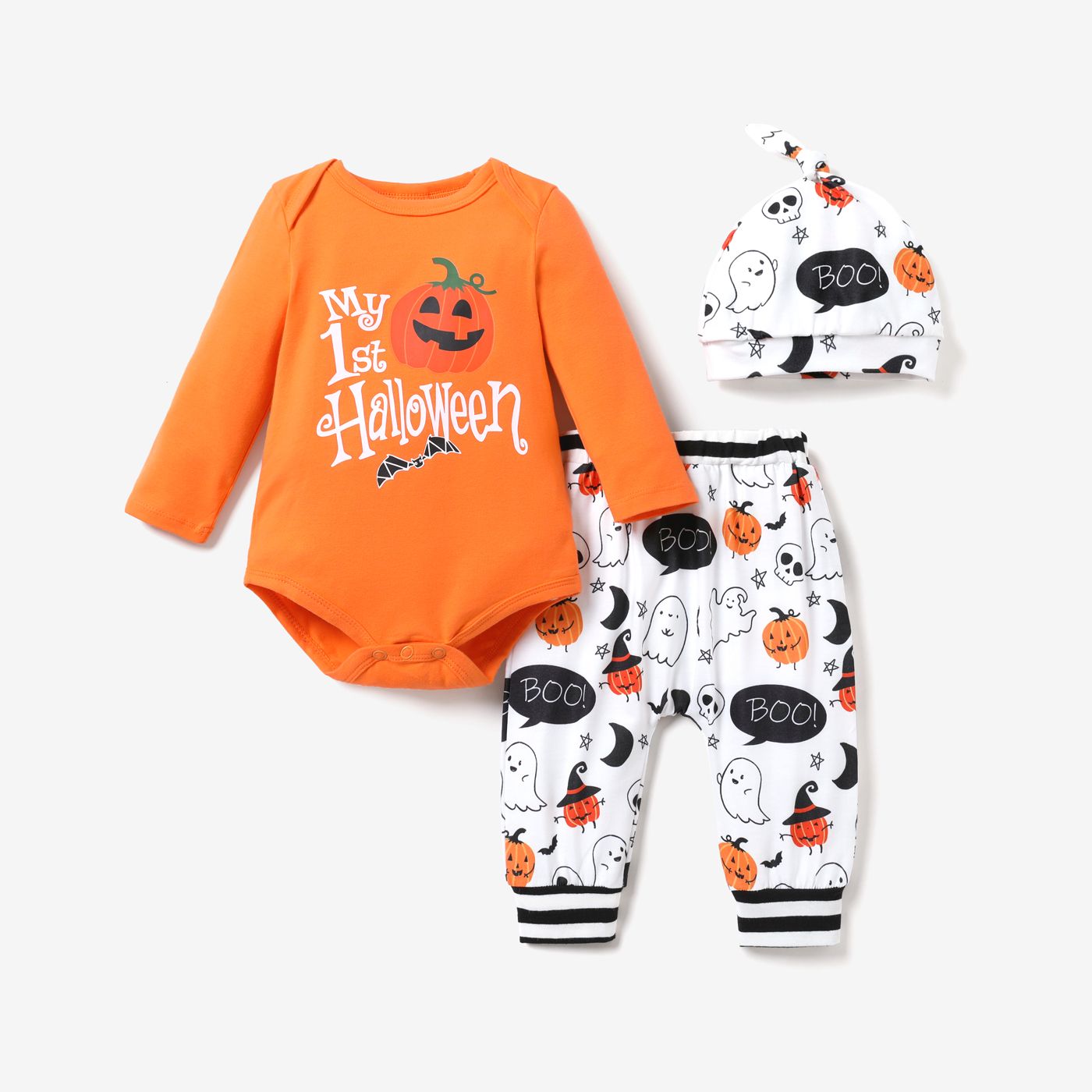 

Baby Girl/Boy Halloween Avant-garde Cotton Set
