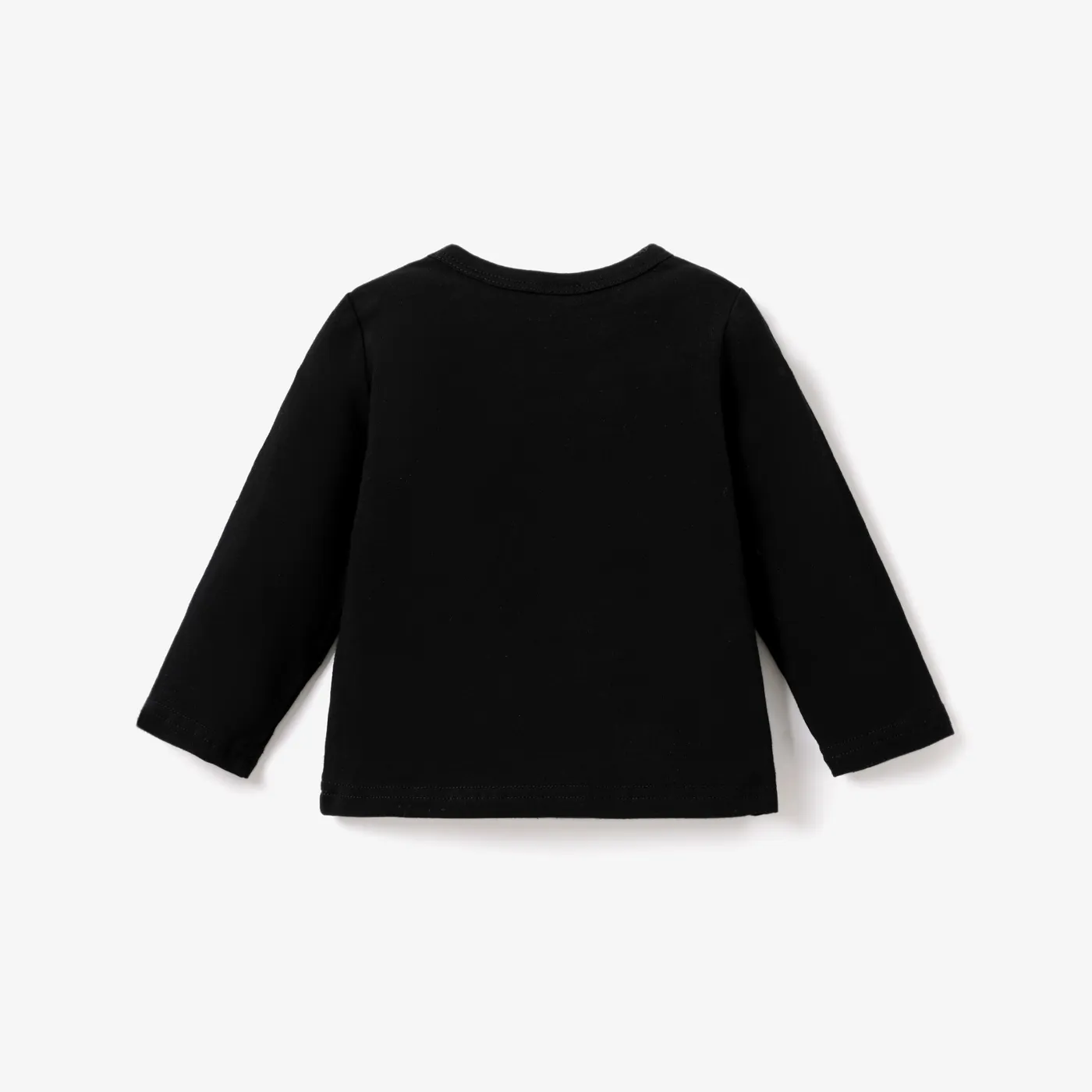 Baby Boy Halloween Childlike Letter Long Sleeve Top/Tee  image 2