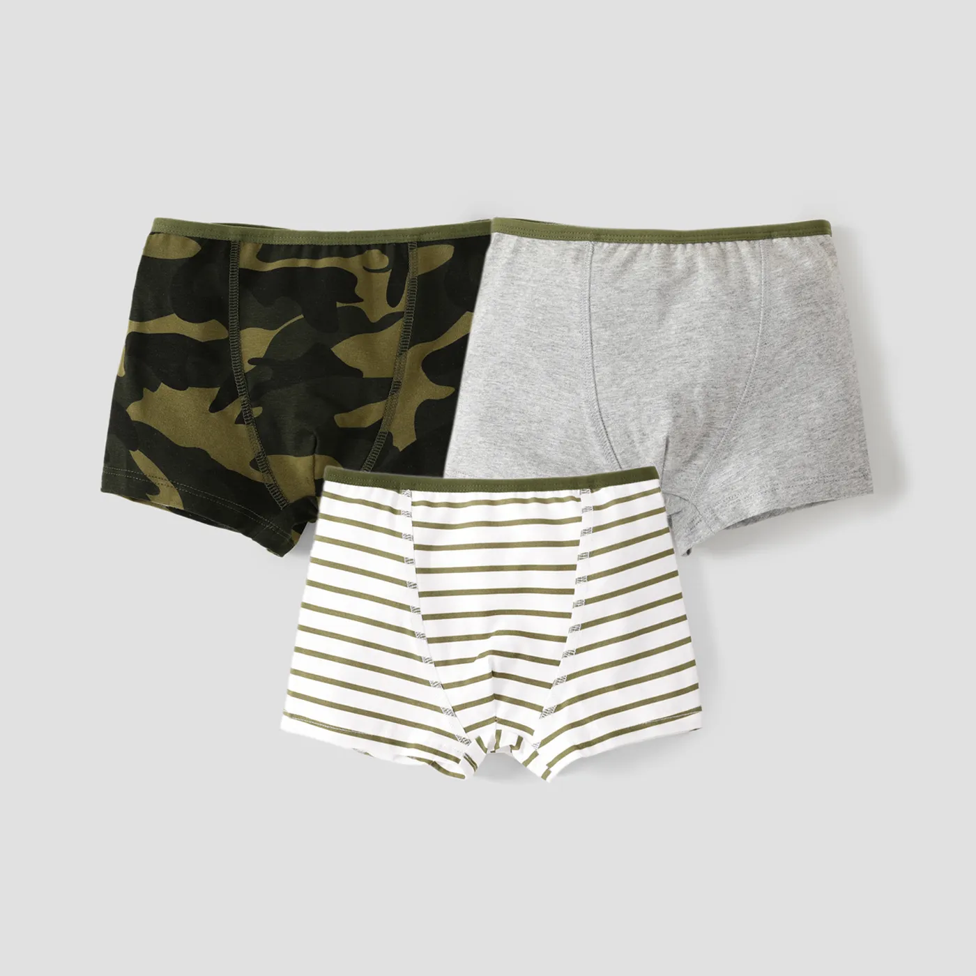 Boys' Stylish Cotton Boxer Briefs Underwear