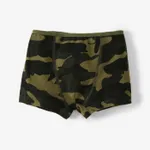 Boys' Stylish Cotton Boxer Briefs Underwear Army green